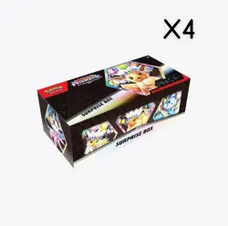 Prismatic Evolutions Surprise Box Lot of 4 Sealed New Pokemon ENGLISH - Image 1