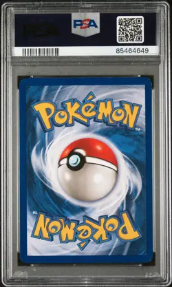 1999 Pokemon Fossil #56 Tentacool 1st Edition PSA 7 - Image 2
