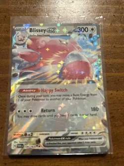 Blissey EX 134/167 Double Rare Holo SV06 Twilight Masquerade Pokemon TCG NM - Image 1
