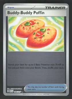Buddy-Buddy Poffin 184/217 Pokemon TCG ME: Ascended Heroes NM - Image 1