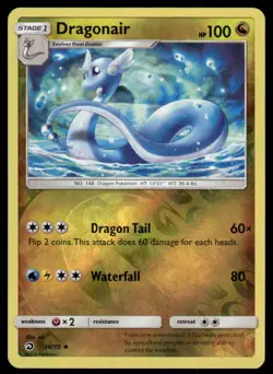Dragonair 36/70 Uncommon Dragon Majesty Pokemon Reverse Holo Lightly Played - Image 1