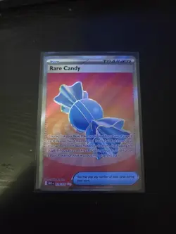 Rare Candy 175/132 - ME01: Mega Evolution Pokemon Full Art Holo NM - Image 1