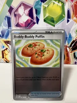 Buddy-Buddy Poffin 184/217 Common Reverse Holo - Pokemon TCG Ascended Heroes NM - Image 1