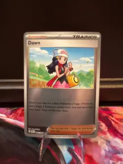 Dawn 087/094 - Pokemon TCG ME02: Phantasmal Flames - Reverse Holo - NM - Image 1