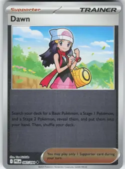 Dawn 087/094 Uncommon Phantasmal Flames Pokemon Reverse Holo Near Mint - Image 1