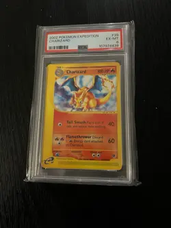 Pokemon TCG Charizard Expedition 39/165 PSA 6 - Image 1