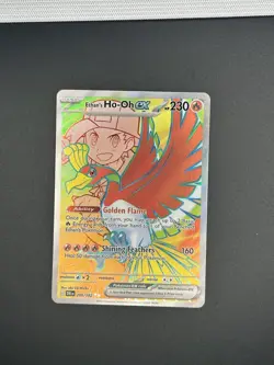 Pokemon TCG Ethan's Ho-Oh EX 209/182 Destined Rivals NM-M - Image 1
