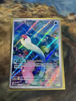Pokemon SV01: Scarlet & Violet Base Se Wiglett - 206/198 (IR) #206/198 (Ho NM - Image 1