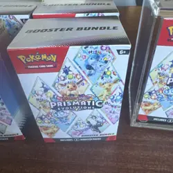 Pokemon TCG: Scarlet & Violet-Prismatic Evolutions Booster Bundle (6 Packs) BNIB - Image 2