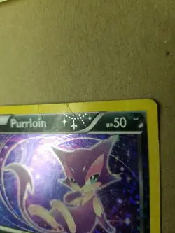 Purrloin RC13/RC25 Radiant Collection Legendary Treasures 2013 Holo Pokemon- HP - Image 2