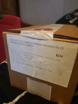 Astral Radiance Pokemon Center Elite Trainer Box ETB Case Sealed - Image 1