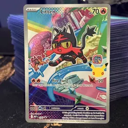Litten - 044 044 Holo Promo ME: Mega Evolution Promo Pokemon Near Mint - Image 1