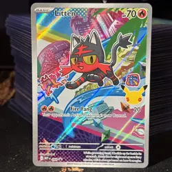 Litten - 044 044 Holo Promo ME: Mega Evolution Promo Pokemon Near Mint - Image 2