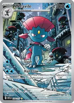 Weavile 228/217 Illustration Rare ME: Ascended Heroes Pokemon NM/M - Image 4