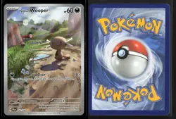 Paldean Wooper 102/094 Illustration Rare Phantasmal Flames Pokemon NM/M - Image 3