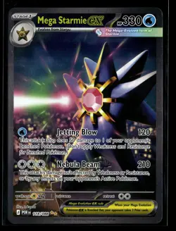 Mega Starmie ex 118/088 Holo Perfect Order Pokemon NM/M - Image 1