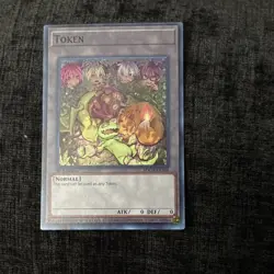 Yugioh Token SDCH-ENT05 Super Rare 1st Ed NM - Image 1