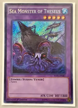 Yugioh Sea Monster Of Theseus Secret Rare MP17-EN231 1st Ed NM free shipping! - Image 1