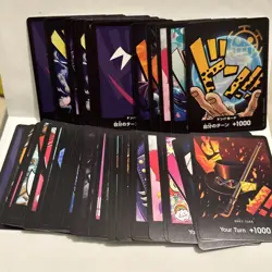 One Piece DON CARD Lot 60 Cards mix Your Turn +1000 (42 English, 18 JPN) - Image 1