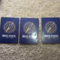One Piece Lucci Stussy Kaku Alt Art Parallel ST29-013 Starter Deck 29 Set Of 3 - Image 2