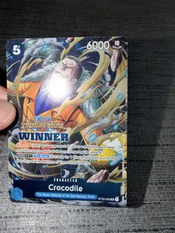 Carte One Piece Crocodile ST03-003 Promo WINNER English Card - Image 5