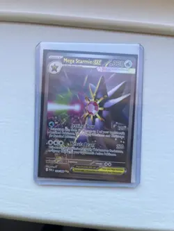 Pokemon TCG Mega Starmie EX 118/088 Perfect Order Full art SIR Card - Image 3