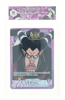 One Piece Card Game - Magellan Parallel (L) - OP02-071 - GRAAD 10 JAP 2022 - Image 1