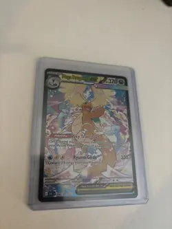 Mega Dragonite EX Pokemon TCG Full Art Holo Card 290/217 370 HP 330 Attack - Image 1