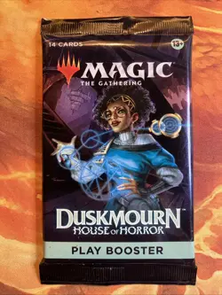 MTG Duskmourn: House of Horror - Play Booster Pack Factory Sealed 14 Cards NM! - Image 1