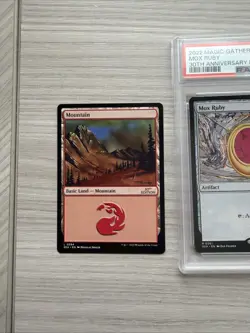 MTG 30th Anniversary Lot - Mountains Lands & Mox Ruby - Image 2