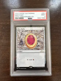MTG 30th Anniversary Lot - Mountains Lands & Mox Ruby - Image 4