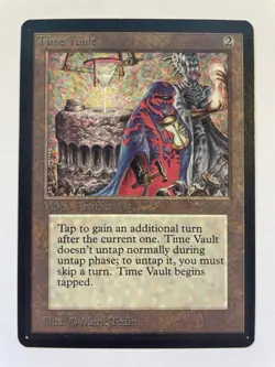 LP Time Vault - Magic The Gathering Beta - Image 1