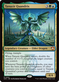 Tanazir Quandrix - 332 - SOC - Near Mint - MTG - Image 1
