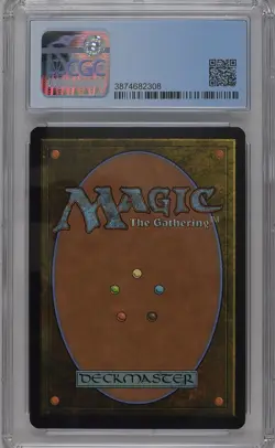 COWARDICE 8th Edition Foil Rare CGC 9 Q++ MTG [Nostalgium] - Image 2