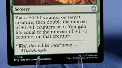 Study the Classics Regular NM COMMANDER TMNT TMC 128 Mtg 🔮 A* - Image 3