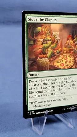 Study the Classics Regular NM COMMANDER TMNT TMC 128 Mtg 🔮 A* - Image 5