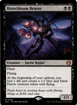 Bitterbloom Bearer MTG Lorwyn Eclipsed Mythic NM Pck Fresh - Image 2