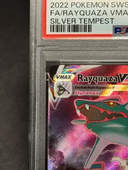 Rayquaza VMAX PSA 10 TG20/TG30 Pokemon SWSH Silver Tempest - Image 2
