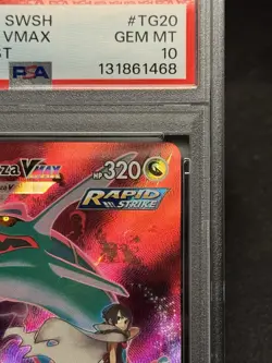 Rayquaza VMAX PSA 10 TG20/TG30 Pokemon SWSH Silver Tempest - Image 3