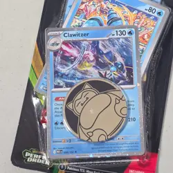 Pokemon Perfect Order Premium Checklane Blister 1 Booster Pack Clawitzer Promo - Image 3