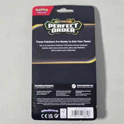 Pokemon Perfect Order Premium Checklane Blister 1 Booster Pack Steelix SEALED - Image 2