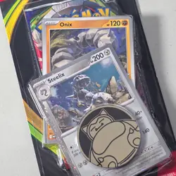 Pokemon Perfect Order Premium Checklane Blister 1 Booster Pack Steelix SEALED - Image 4