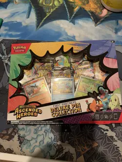 Pokemon Ascended Heroes First Partner Deluxe Pin Collection Sealed New - Image 1