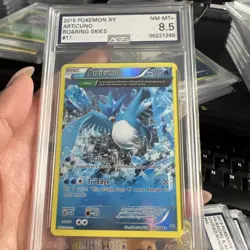 2015 Pokemon XY Roaring Skies Articuno FA HOLO #17/108 Graded AGS 8.5 - Image 2