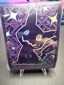 65 Ct Mimikyu Paldean Fates ETB Pokemon Card Sleeves New Sealed - Image 1