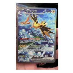 Pokemon Zapdos ex Special Illustration Rare Full Art Holo SV151 202/165 200 HP - Image 1