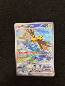 Pokemon Zapdos ex Special Illustration Rare Full Art Holo SV151 202/165 200 HP - Image 2