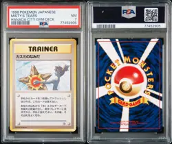 PSA 7 Misty's Tears Banned Art Gym Heroes 1998 Japanese Pokemon Card - Image 3