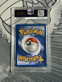 2001 POKEMON NEO REVELATION 1ST ED #13 RAIKOU-HOLO PSA 7 - Image 2