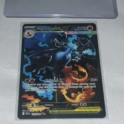 Mega Charizard X ex 125/094 SIR Phantasmal Flames Pokemon NM+ Clean Copy - Image 1